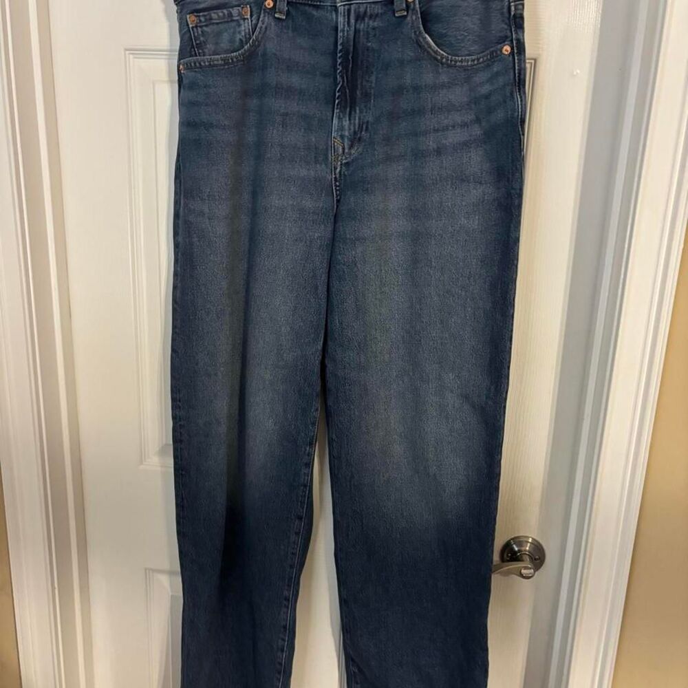 American-eagle Men's Blue and Navy Jeans